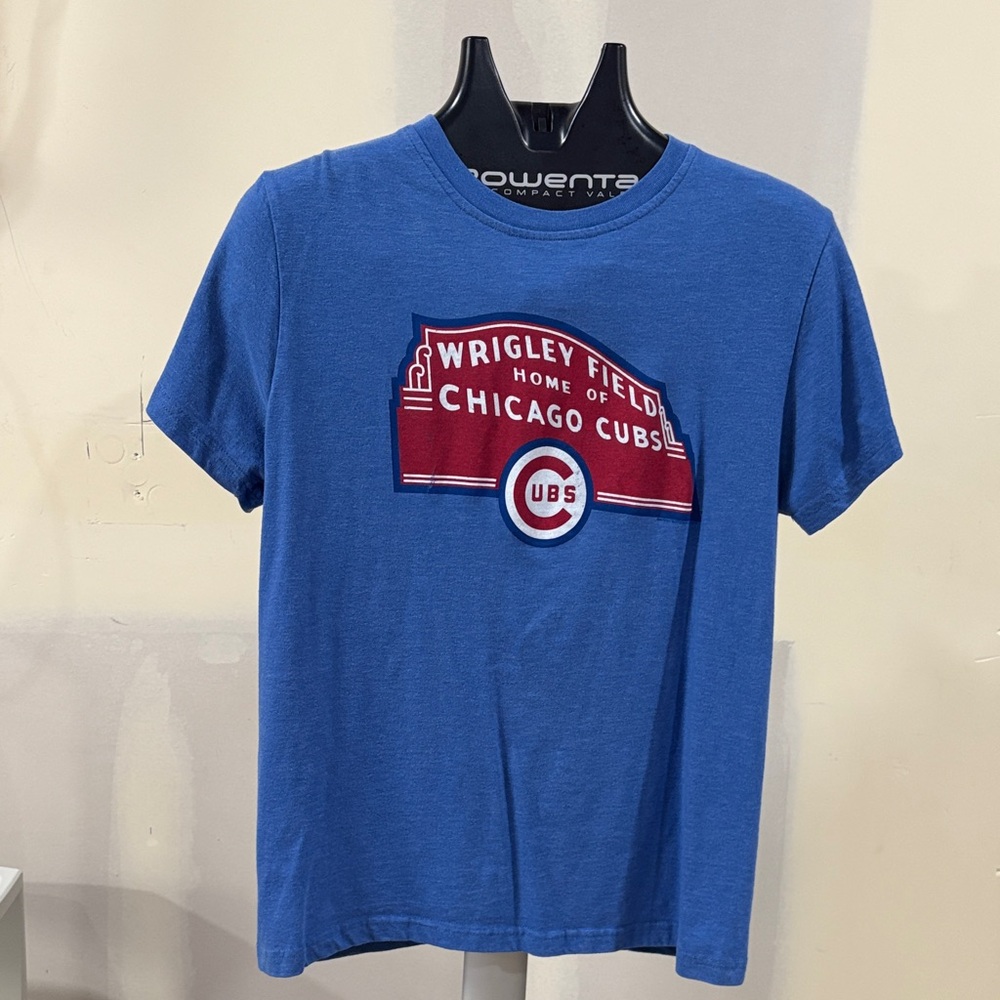 Wright & Ditson Blue Chicago Cubs Tee